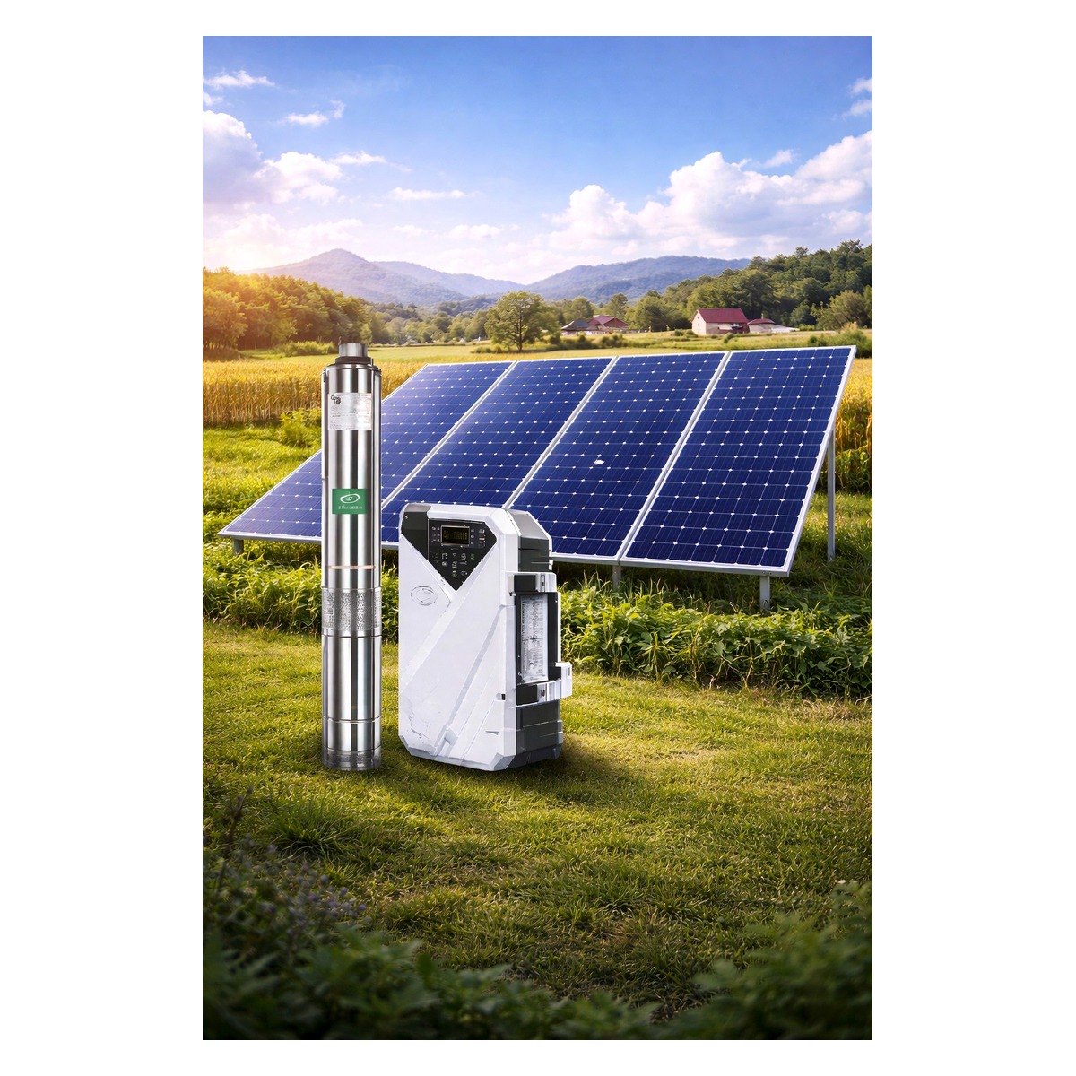 BOMBA SOLAR SUMERGIBLE — 4/6DSC30-31-110-1500